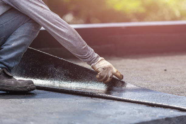 Professional Crawl Space Encapsulation technician working in LaGrange, OH